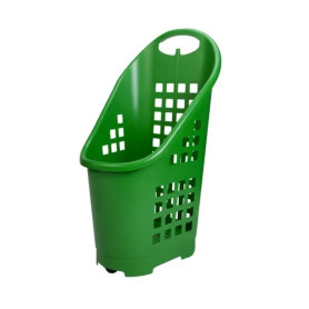 TROLLEY SPESA VERDE 64 LT 