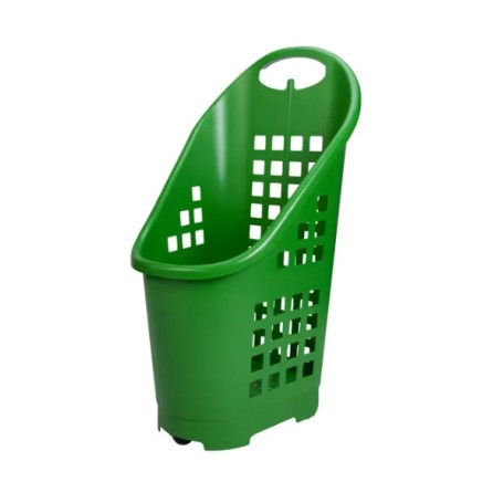 TROLLEY SPESA VERDE 64 LT 