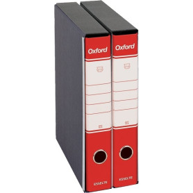 REGISTRATORE OXFORD G84 D5 ROSSO 