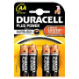 DURACELL PLUS STILO AA ALKALINE B4 