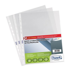 BUSTE A FORATURA LINEAR 22X30 CF.50 