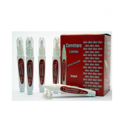 CORRETTORE A PENNA PUNTA METALLO 