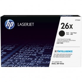 HP 26X HIGH YIELD BLACK LASER TONER 