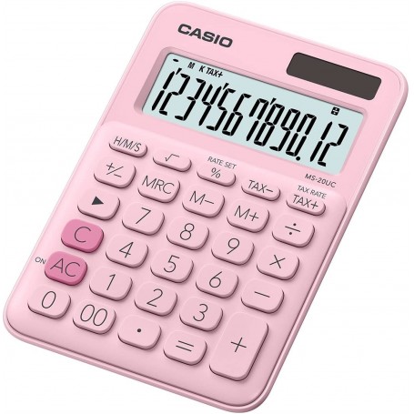 CASIO MS-20UC CALCOLATRICE ROSA 