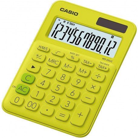 CASIO MS-20UC CALCOLATRICE VERDE 