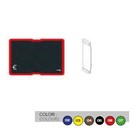 LAVAGNA PPL NERO 120X80 C/INS A C P25 COLORE NERO