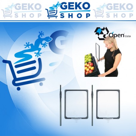 CORNICE IN PLASTICA C/ASTA "T" 