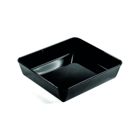 VASSOIO 36X24X3.5H A2 PPMA NERO 