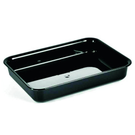 VASSOIO 29X22X8.5H A4 PPMA NERO 295 X 220 X 85H