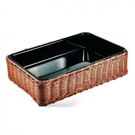 CESTO RETTANGOLARE A5 H85 NERO 