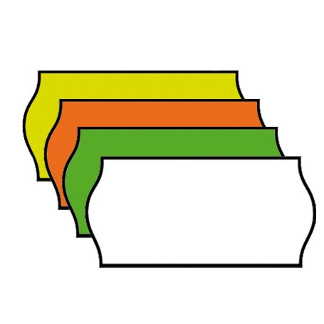 ETICH. 26X12 FLUO ARANCIO BLISTER 10 ROT 