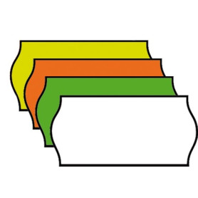 ETICH. 26X12 FLUO VERDE BLISTER 10 ROT 