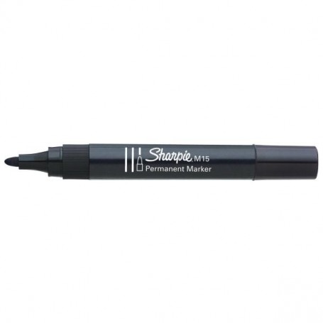 SHARPIE M15 MARKER NERO P.TONDA 