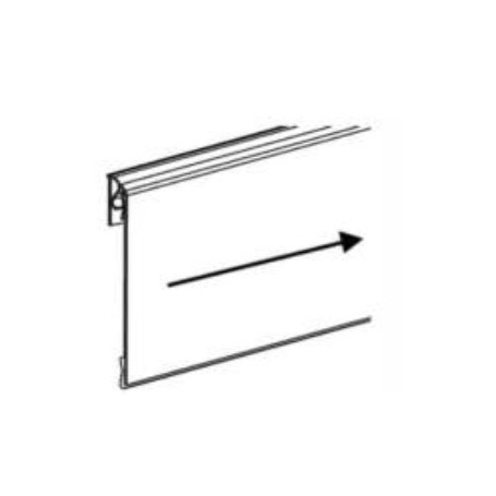 TASCA ORIZZONTALE BASCULANTE PVC 0.3MM CM 21 X 14.8