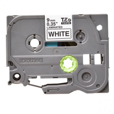 NASTRO BROTHER 9MM NERO SU BIANCO 