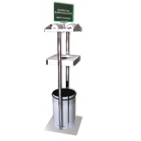 DISTRIBUTORE GUANTI E SACCHETTI 45X166 CM