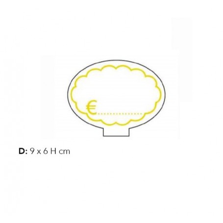 SEGNAPREZZI PASTICCERIA MIX + TENAGLIA CON CLIP  + PEN  PZ.20