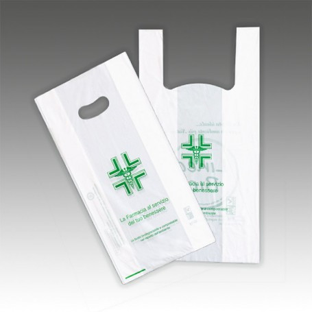 SHOPPER FARMACIA 27+14*50 KG 5 BIANCO SF 