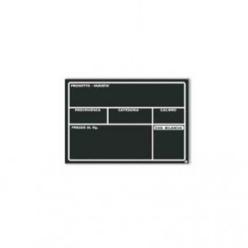 SEGNAPREZZI ORTOFRUTTA C/INSERTO +SNODO DA 5CM   PZ.10