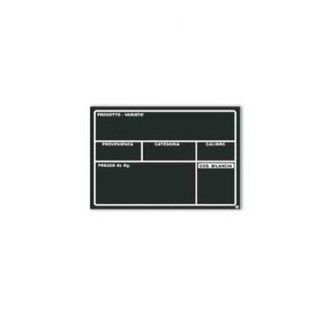 SEGNAPREZZI ORTOFRUTTA C/INSERTO +SNODO DA 5CM   PZ.10