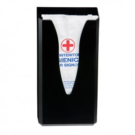 DISTRIBUTORE SACCHETTI IGIENICI CARTA SERIE NOIR