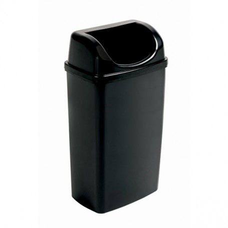 GETTACARTE CON COPERCHIO A IMBOCCO 50LT SERIE NOIR