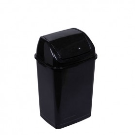 PATTUMIERA CON COPERCHIO BASCULANTE 35LT SERIE NOIR