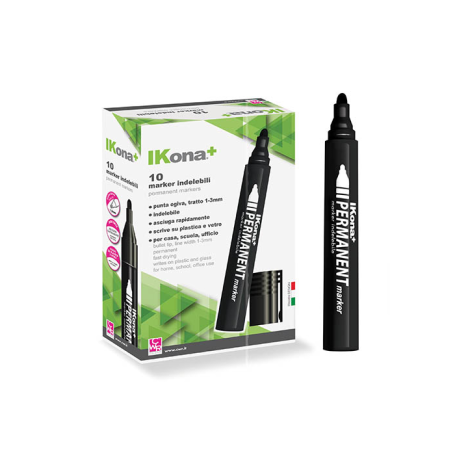 MARKER PERMENENTE NERO P.TONDA 
