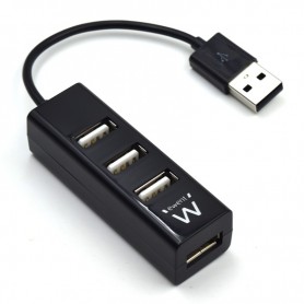HUB MINI 4 PORTE USB 2.0 