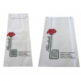 SACCHETTO IDEABRILL BIANCO PZ. 1000 F.TO 20+3.5X32