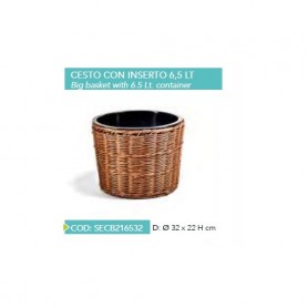 CESTO CON INSERTO 6.5LT 