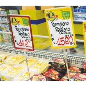 CORNICE A4 PLASTICA GRIGIO 