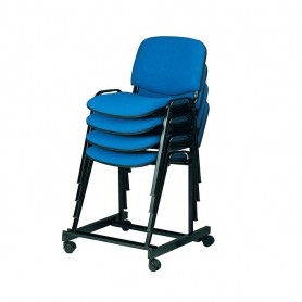 SEDIA FISSO BLU STANDARD 