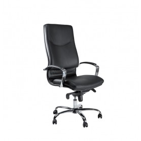 POLTRONA PRESIDENZIALE C/BRACC NERO 