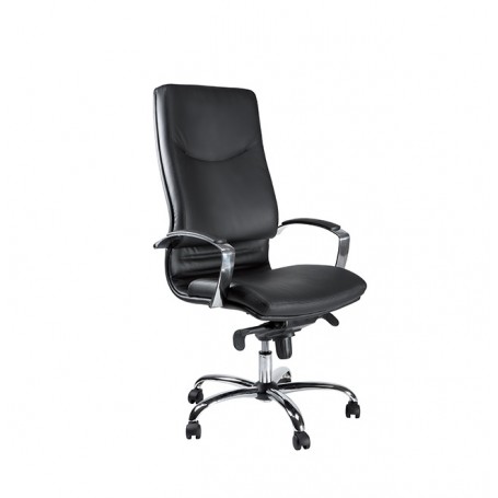 POLTRONA PRESIDENZIALE C/BRACC NERO 