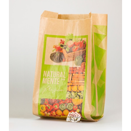 SACCHETTI AVANA ORTOFRUTTA 19+15X38 KG10 AVANA50