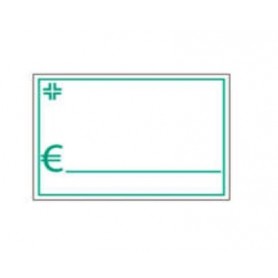 SEGNAPREZZI 9X7 HCM FARMACIA CF.25 CON QUADRIFOGLIO + ASTA 50MM