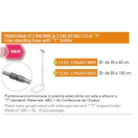 PIANTANA C/BASE ATTACCO A"T" 