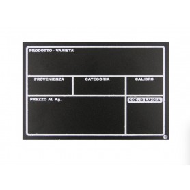 LAVAGNA NERA PPL 150X110 CF.25 ORTOFRUTT 