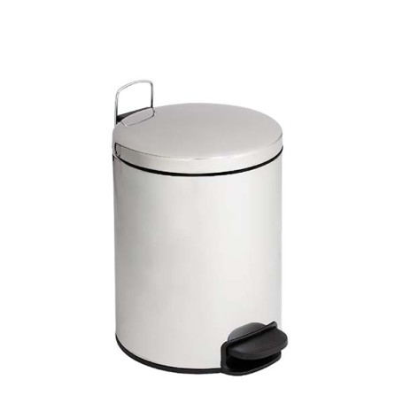 PATTUMIERAA PEDALE CON COPERCHIO CHIUSURA SILENZIOSA  20 LITRI