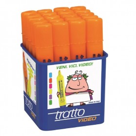EVIDENZIATORE TRATTO ARANCIONE CF.20 