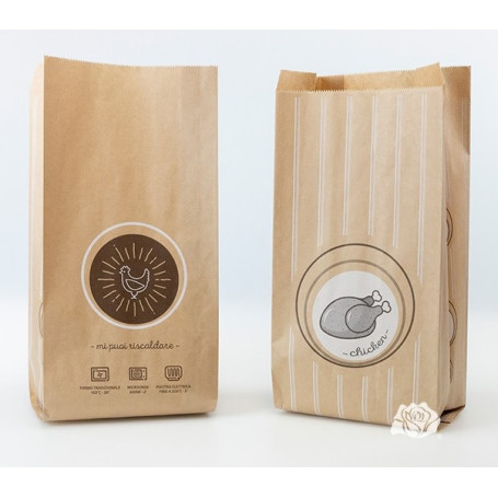 SACCHETTO POLLO OLEANE70  17+13X38 CF500 