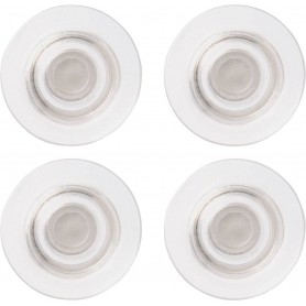 BLISTER 4 MAGNETI DIA32 MM BIANCO 