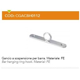 GANCIO A SOSPENZIONE PER BARRA 