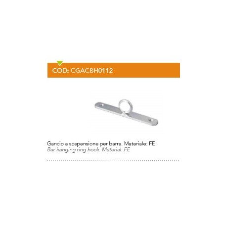 GANCIO A SOSPENZIONE PER BARRA 