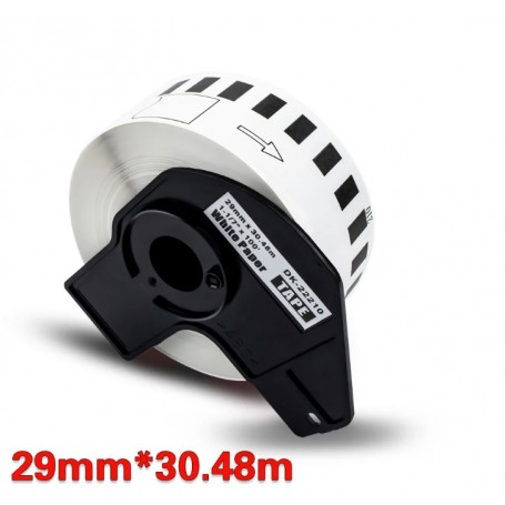 NASTRO ADES NERO BIANCO 29 MM X 30.48MT 