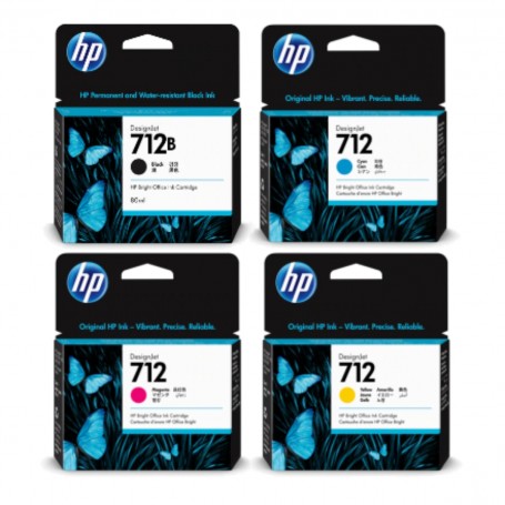 HP 712 29-ML YELLOW DESIGNJET INK 