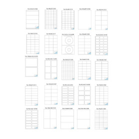 ETICHETTE SU FOGLIO A4 105X24   FG.100 