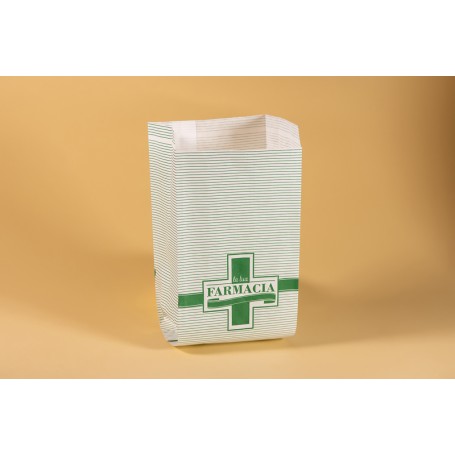 SACCHETTO BIANCO FARMACIA 12X24 KG10 