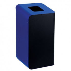 GETTACARTE DIFFERENZIATA METALLO BLU 